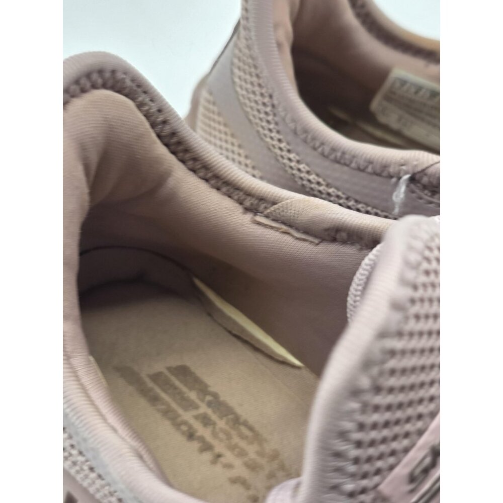 Skechers BOBS Shoes Womens 7 Pink sport geo Mesh Walking Sneakers SN 117417TX - Picture 2 of 11